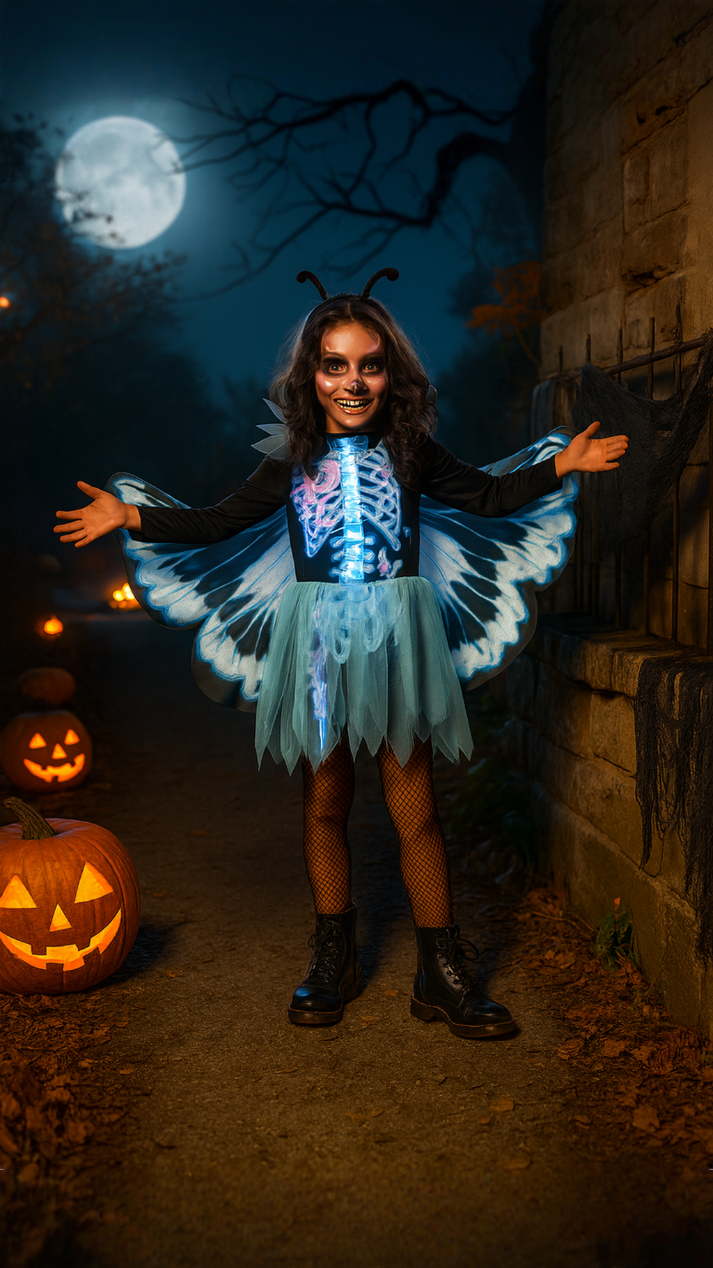 Kostum dekorativ halloween