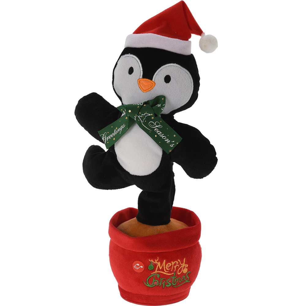 Animated and musical plush toy 20x10xH35 cm