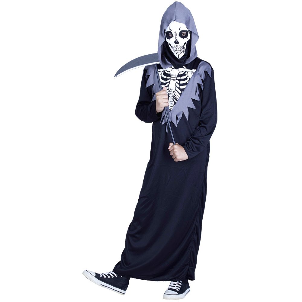 KOSTUM DEKORATIV PER HALLOWEN PER FEMIJE 7-10VJEC NGA TEKSTILI