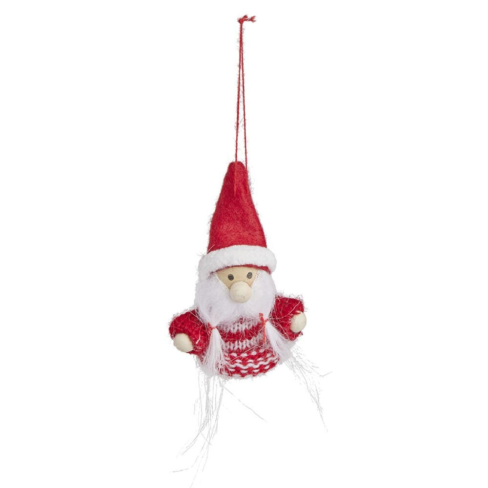 Red and white hanging figure - Girl/Santa/Angel
