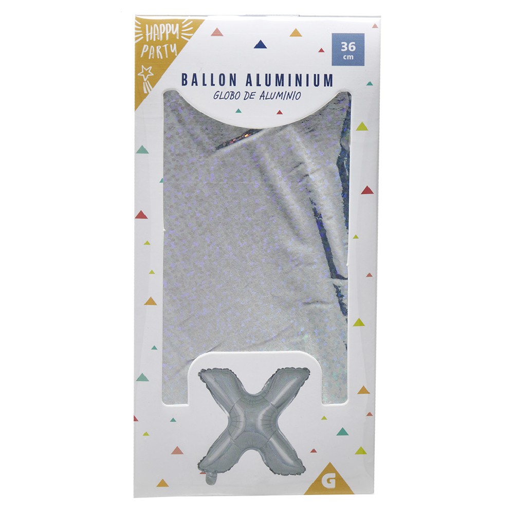 LETRA X ALU L36 GOLD/