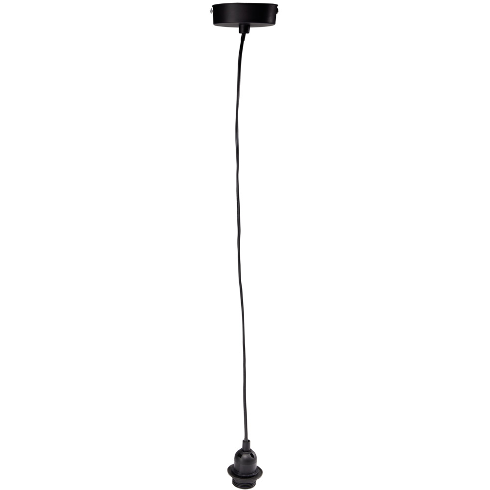 LLAMBA E VARUR KABLLO E ZEZË E27 Ø6XH120CM