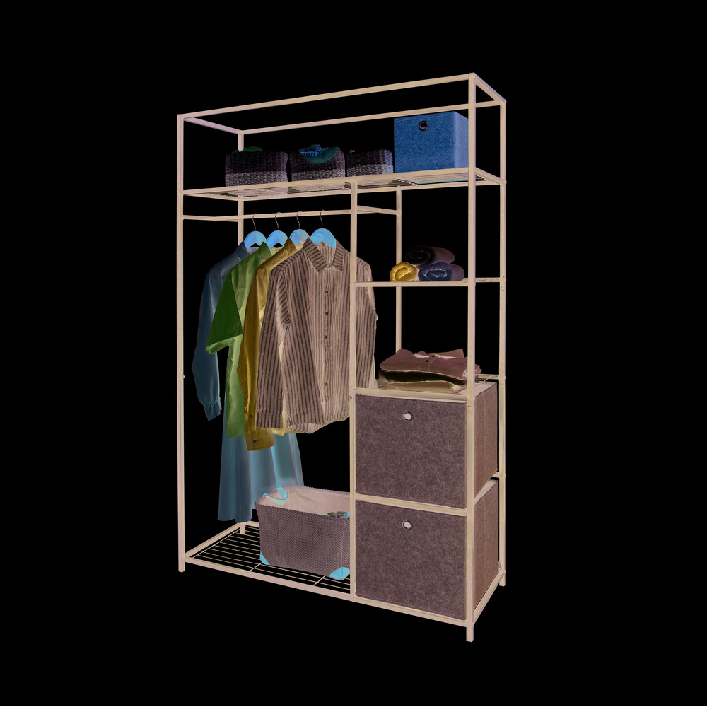 RAFT GARDEROBE NGA METALI