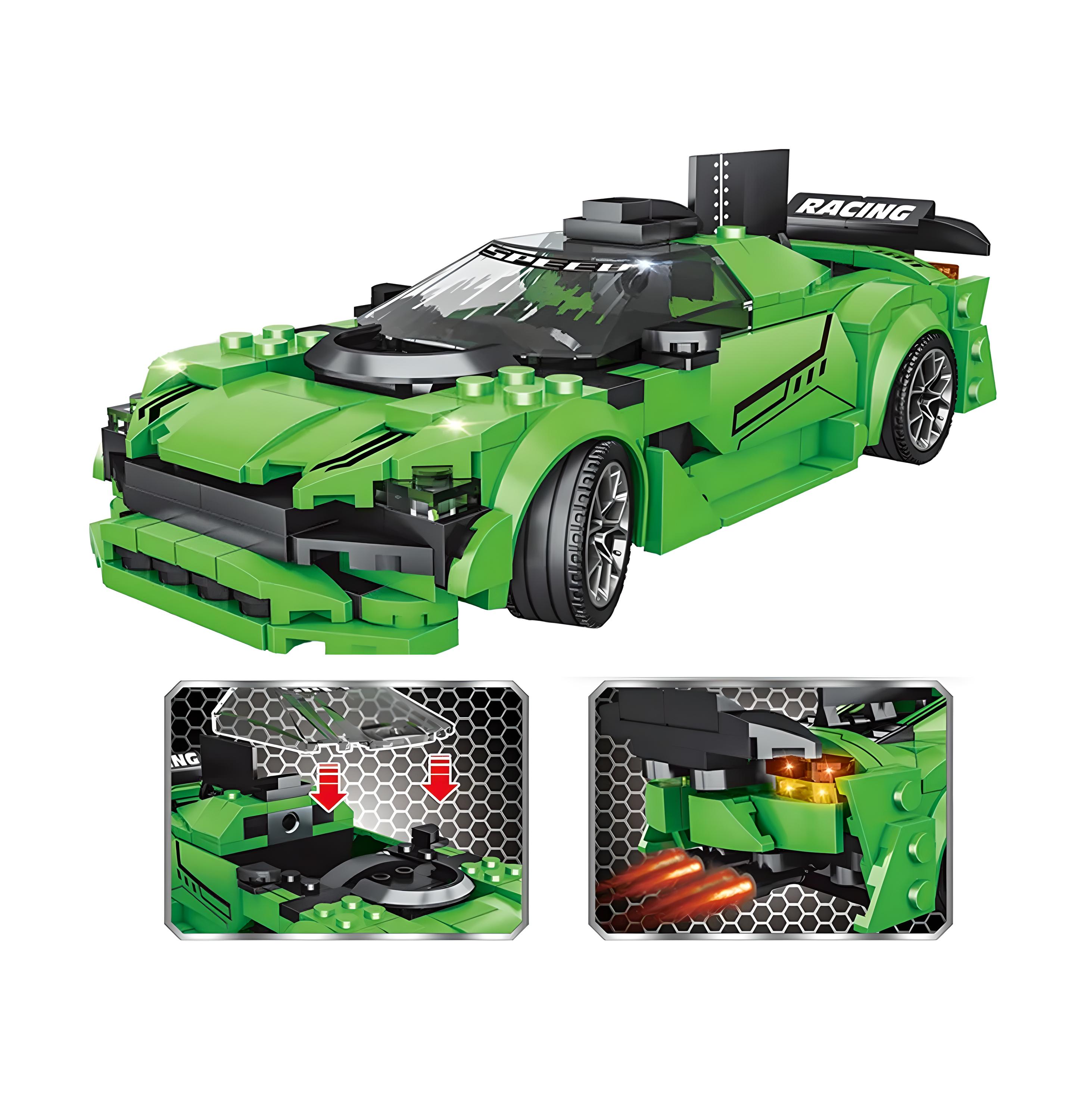 Lodër ndërtimi plastike në formë veturë