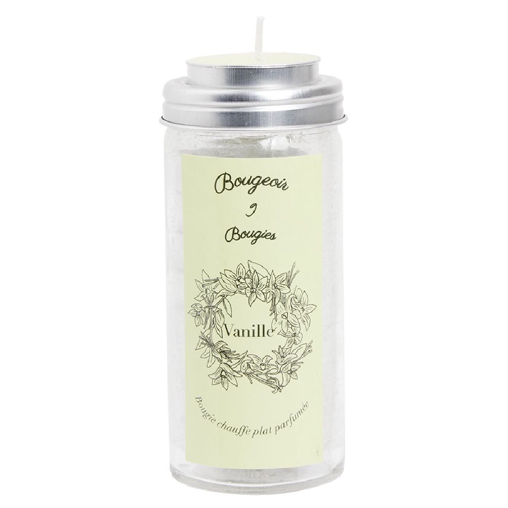 MBAJTËSE QIRINJSH QELQI + 9 QIRINJ ÇAJI AROMATIKE