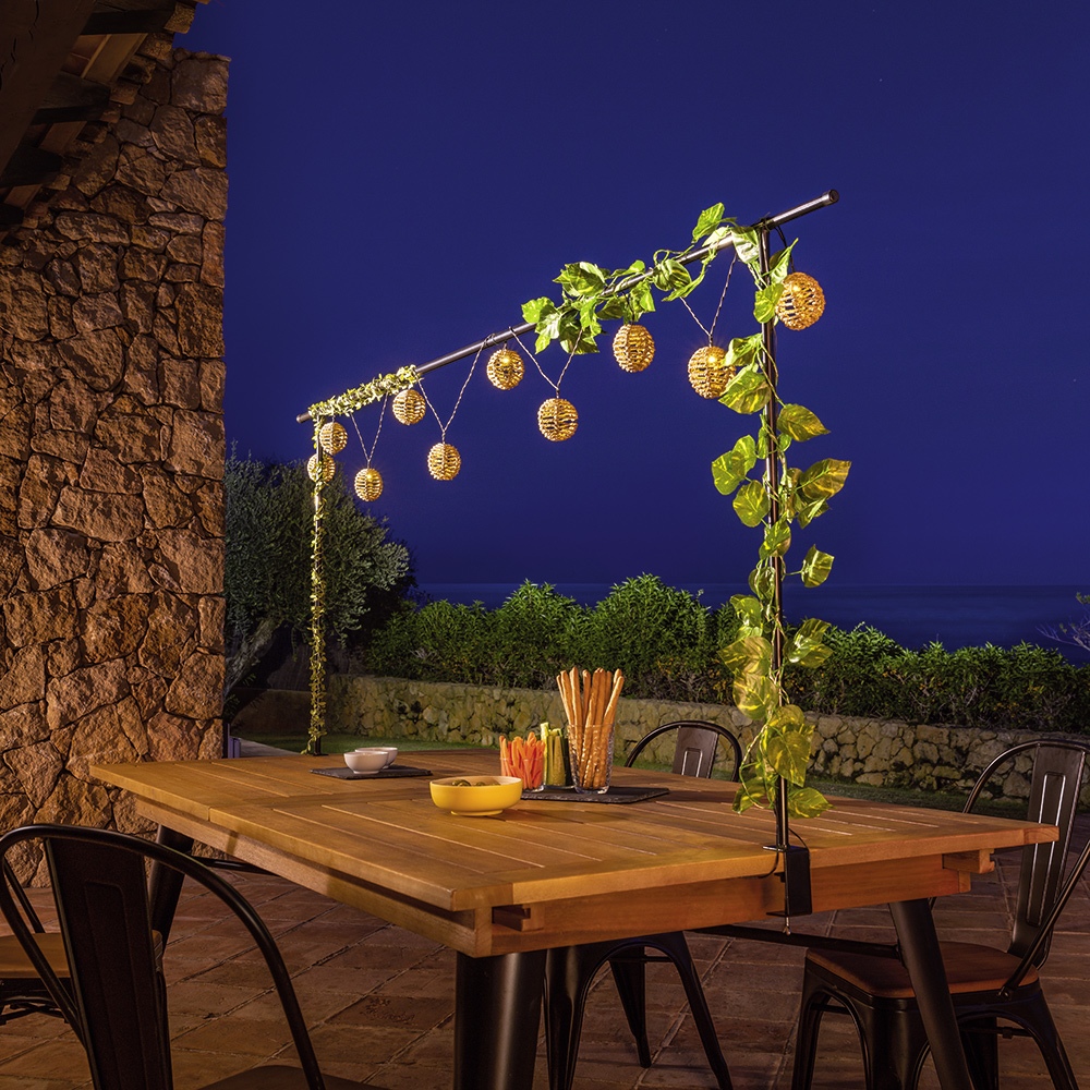 SHIRIT METALIKE PER DEKORE PER TAVOLINA KOPSHTI L250X5X90CM