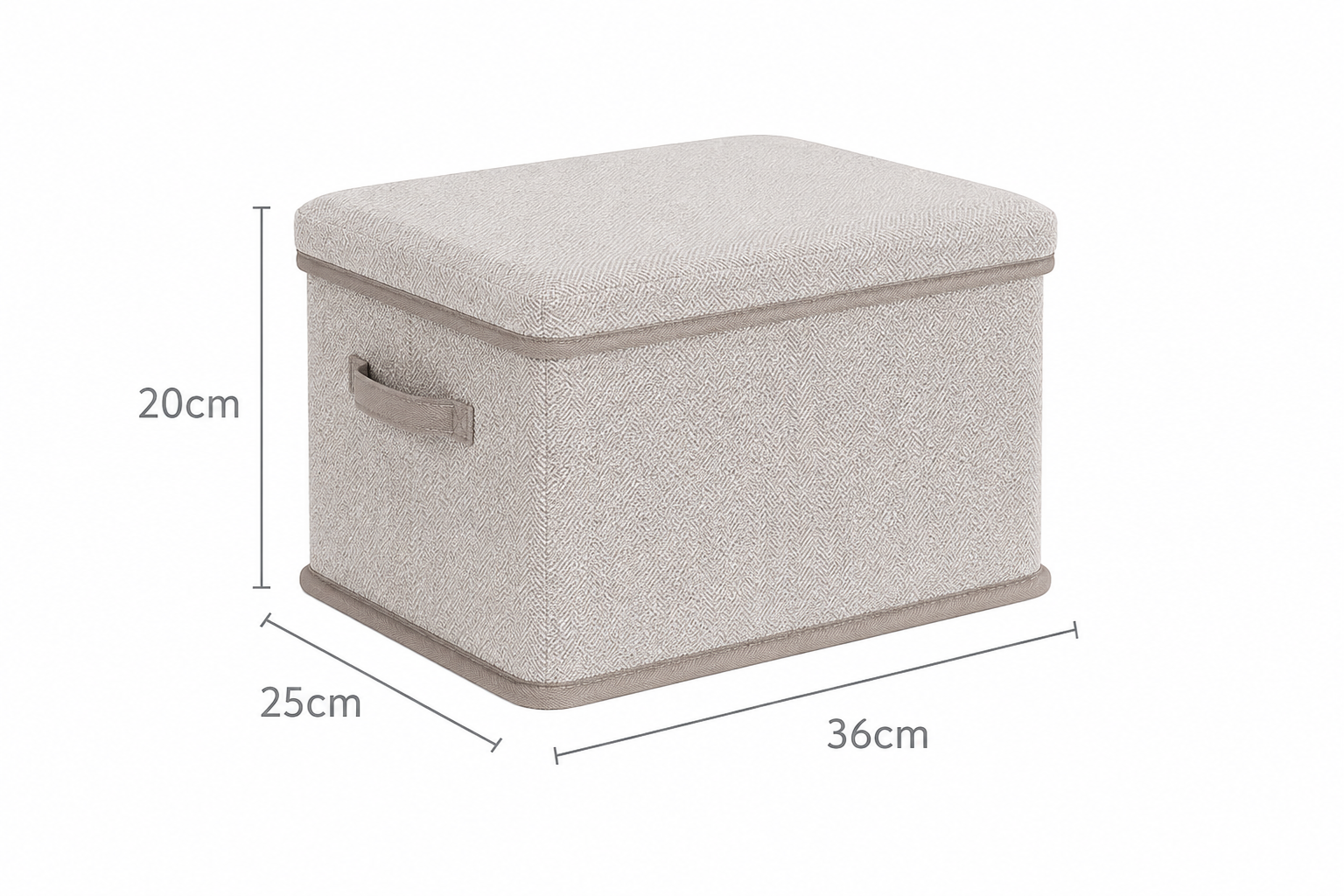 KUTI MAGAZINIMI NGA TEKSTILI 36X25X20