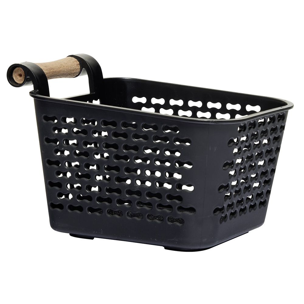 MINI SHPORTË PLASTIKE ME DOREZË DRURI