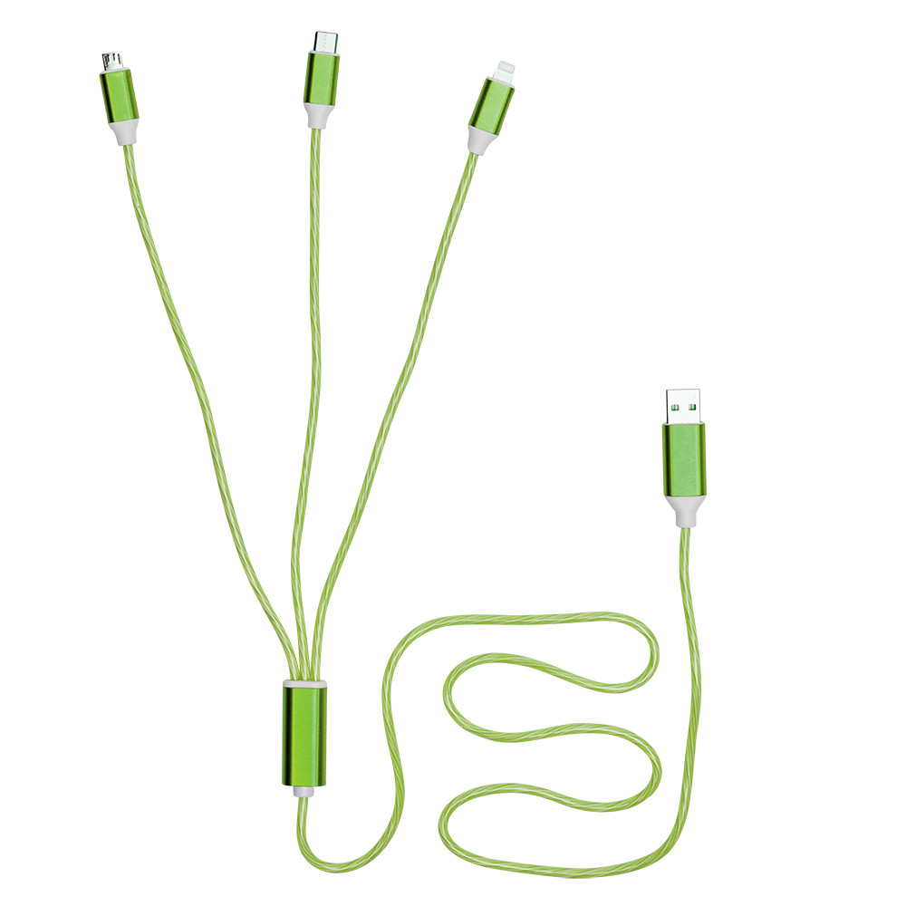 KABULL PER TELEFON 3IN1 USB TO MICRO USB- TYPE C DHE IPHONE | 574569