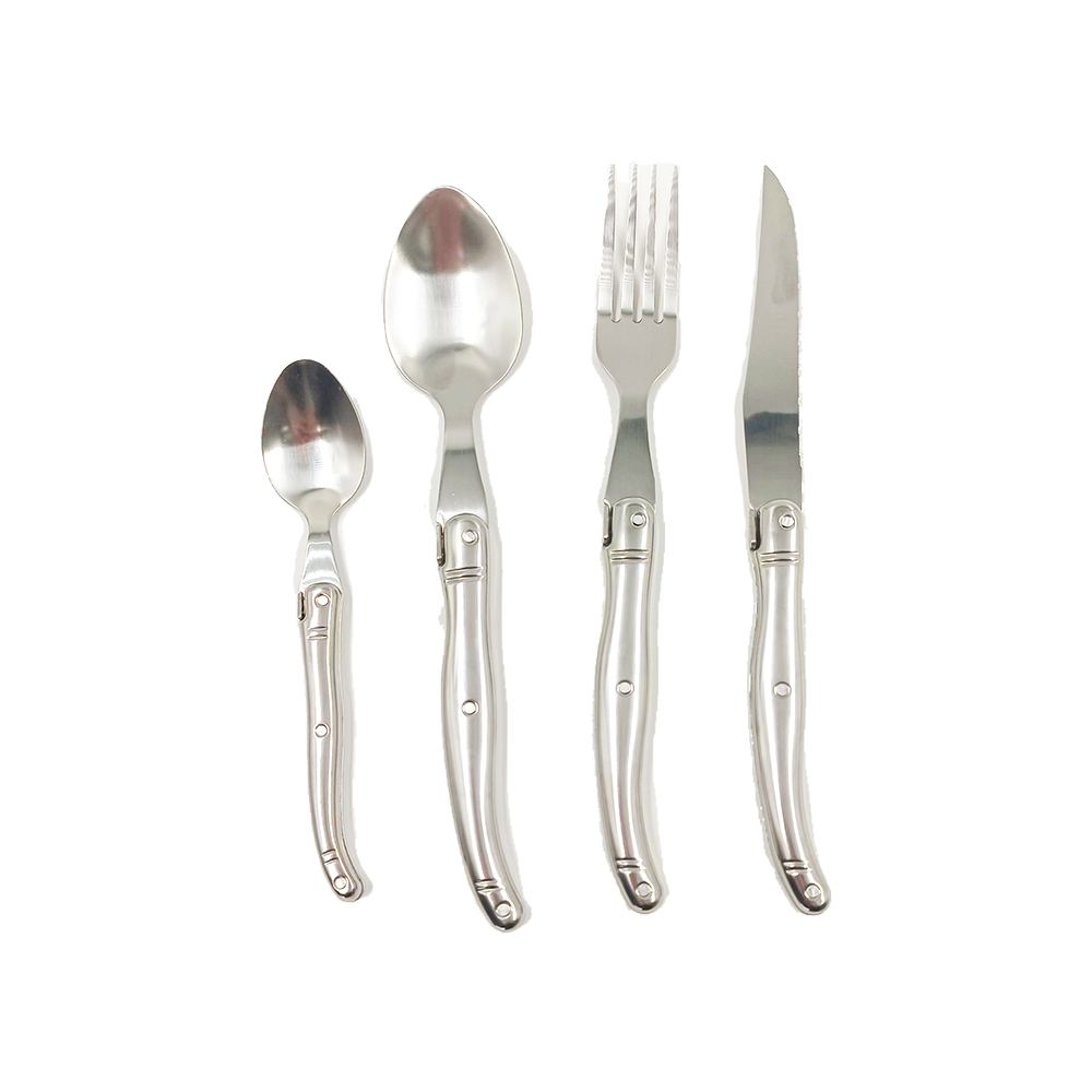 24-piece stainless steel cutlery set
