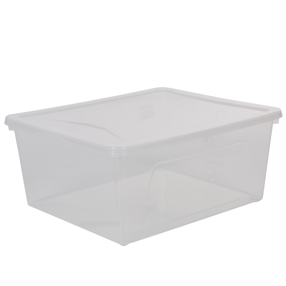 18L transparent storage box
