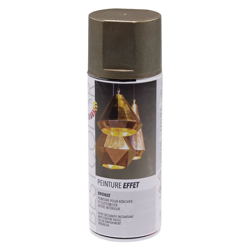 Bronze brown effect paint