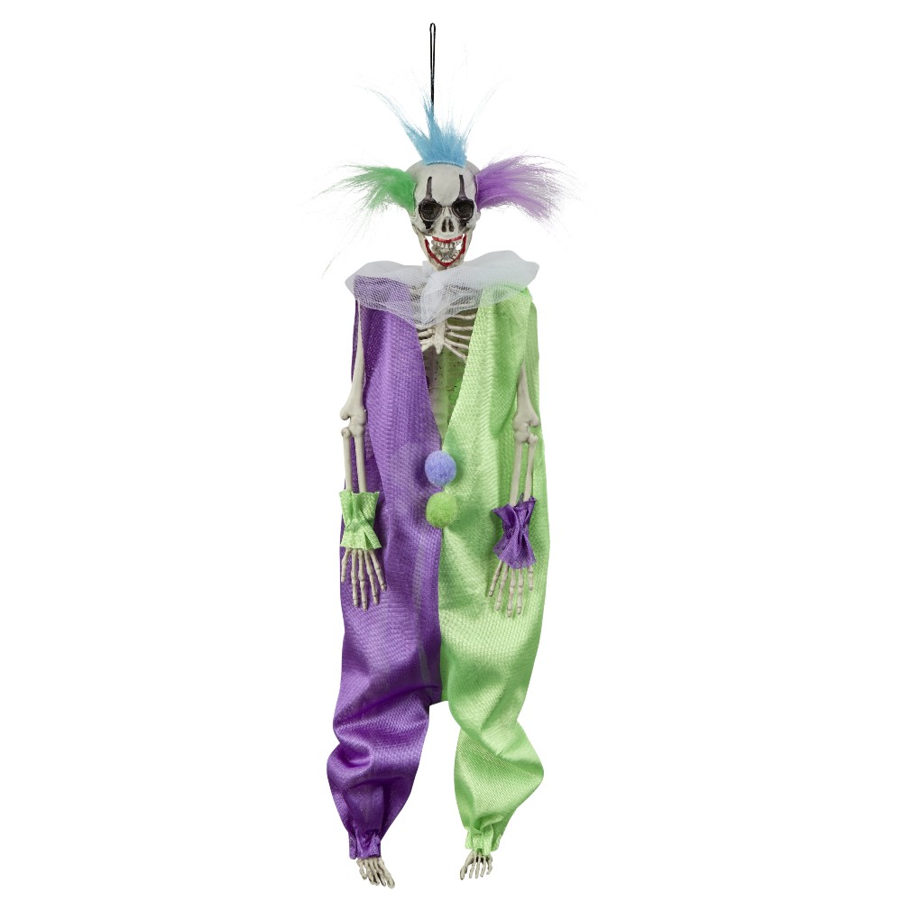 Halloween Hanging Clown Skeleton