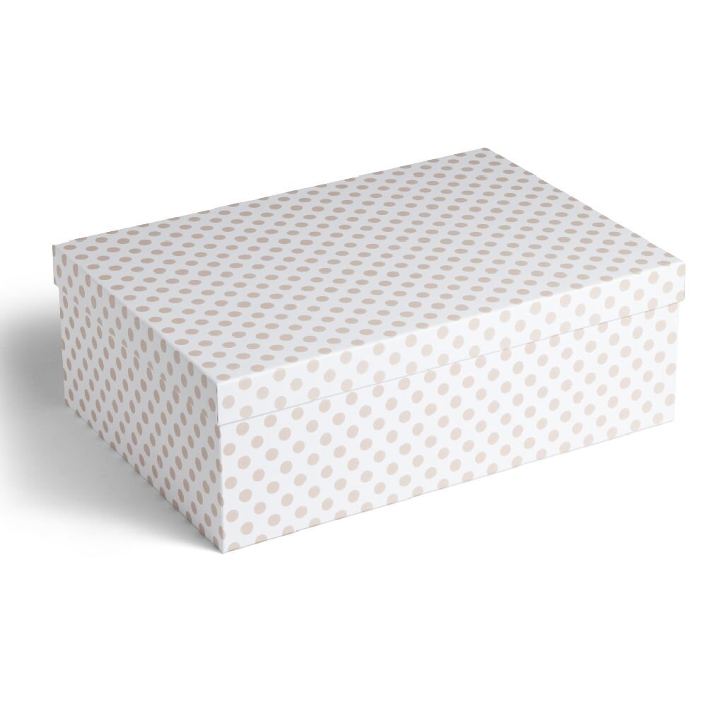 CARDBOARD BOX 44X31X15CM MULTIC