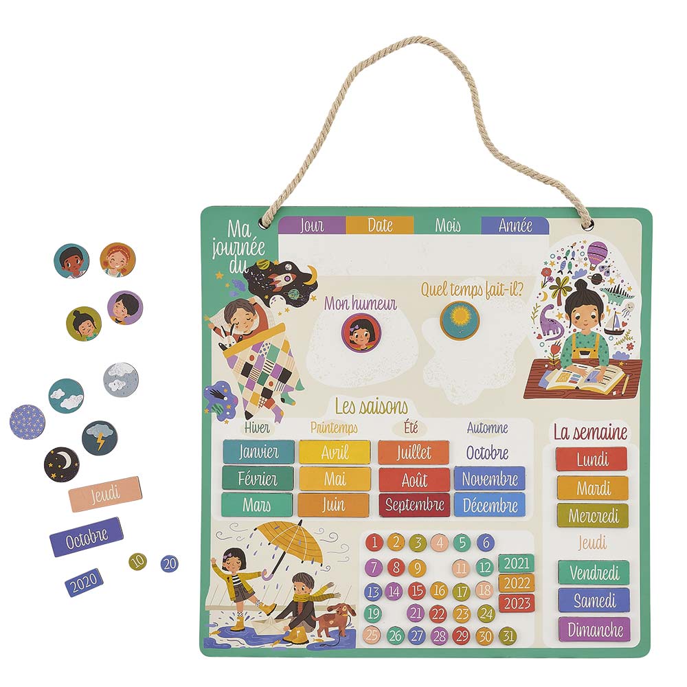 KALENDAR ME MAGNET 65PCS | 552782