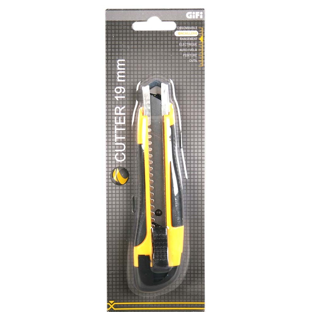 Black and yellow cutter