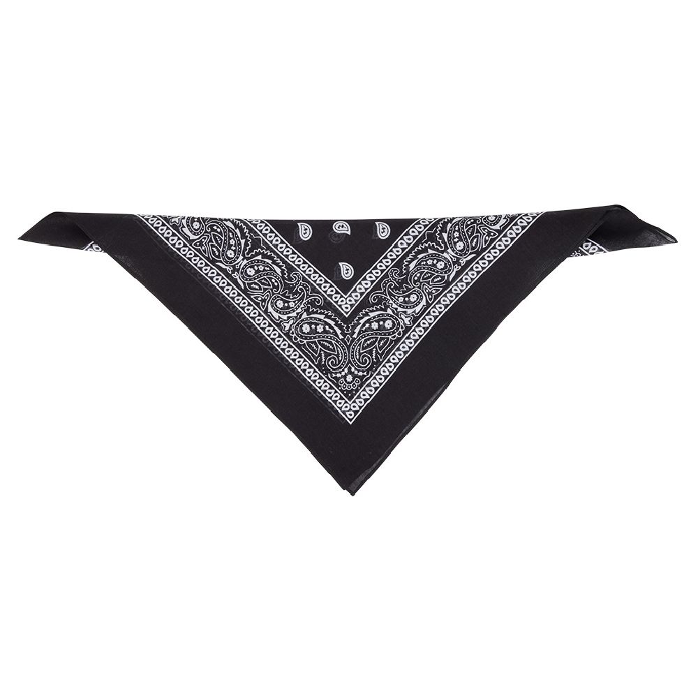 Colorful paisley pattern bandana 100% cotton 53x53cm