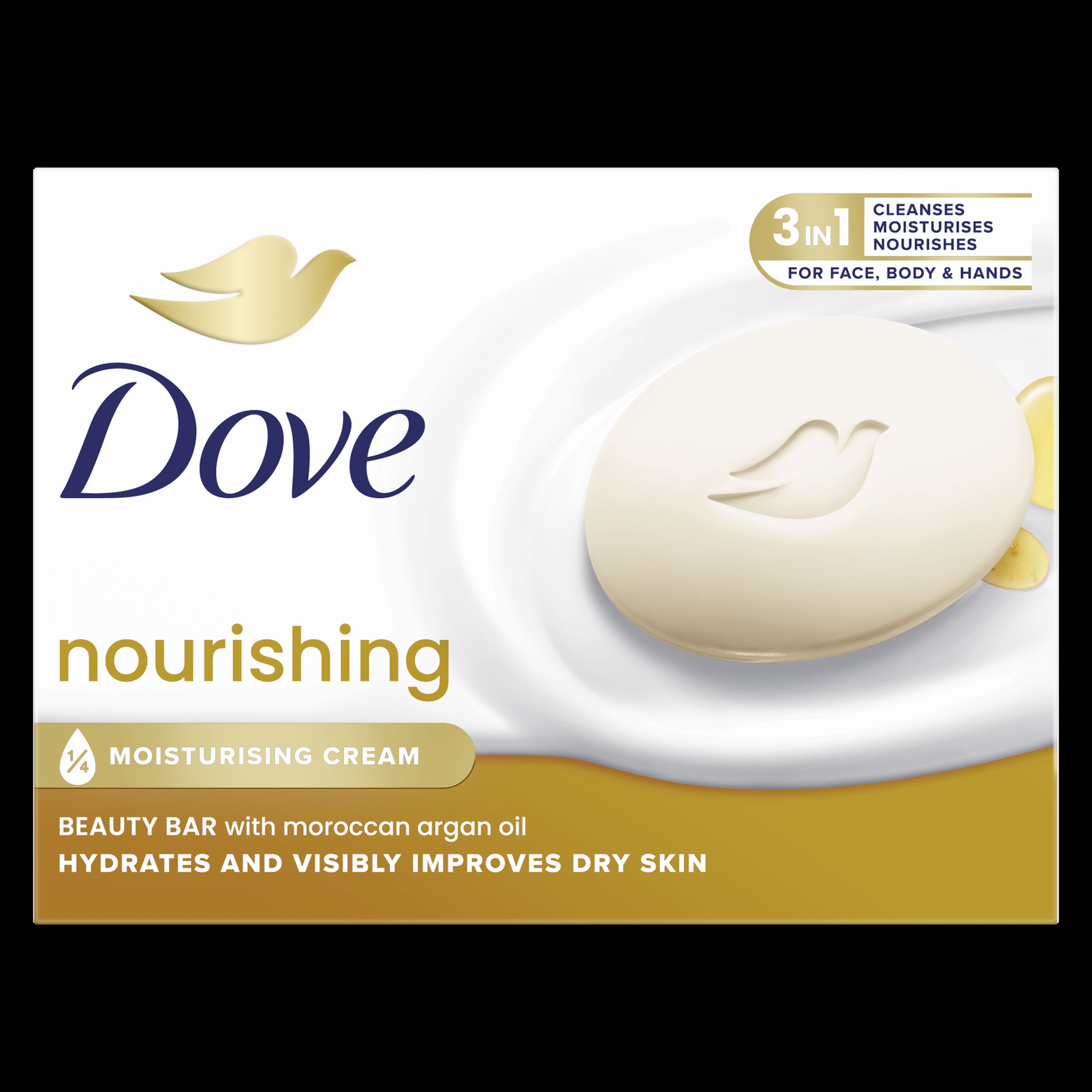 DOVE CREAM BAR NURISHING 90gr | 8720182258397
