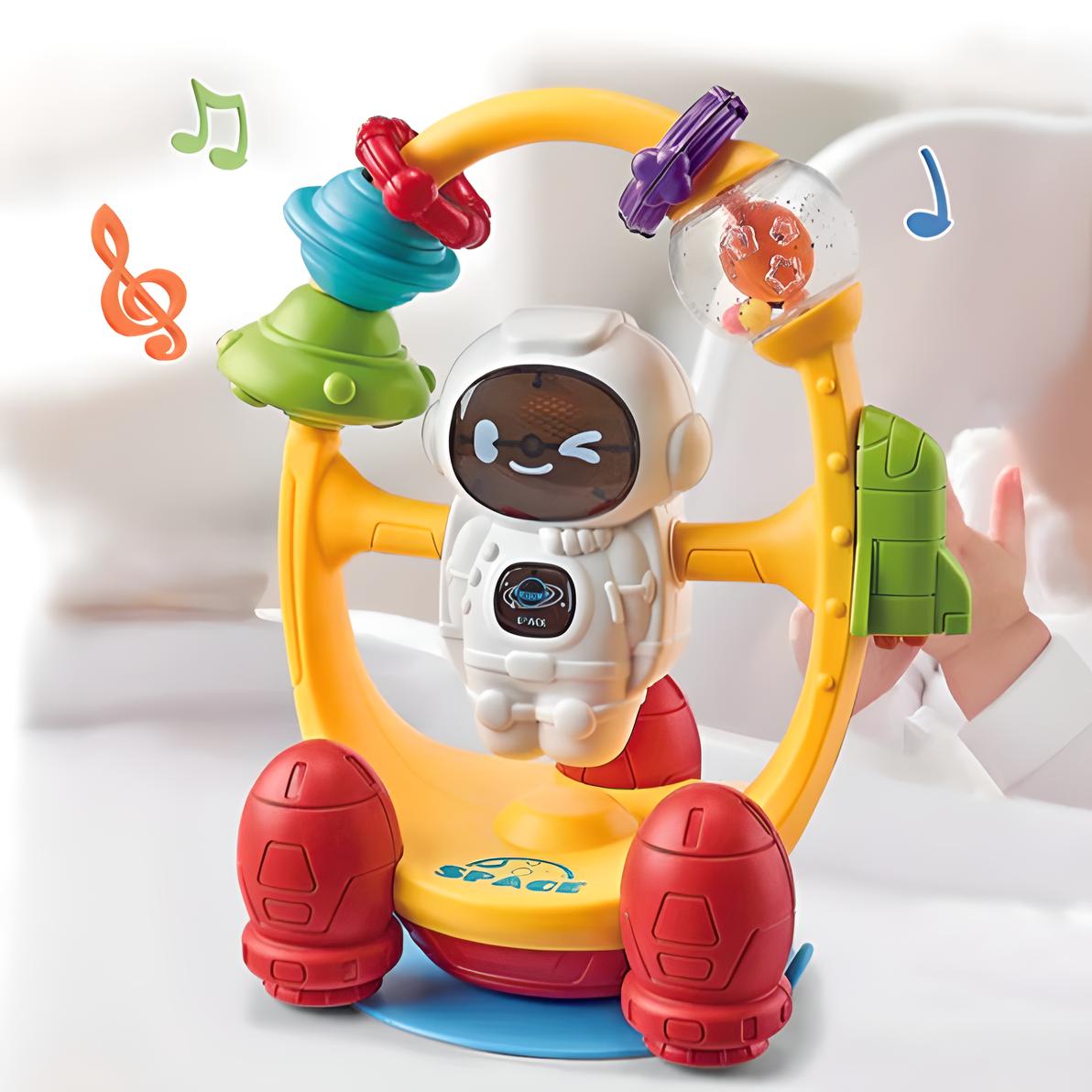 Lodër tavoline astronaut me tinguj dhe drita