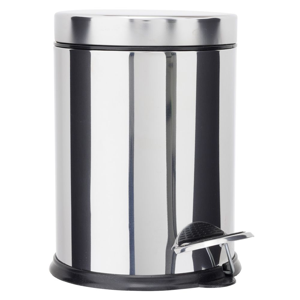 KOSHI I PLEHRAVE TË BANJËS INOX GRI KROM 3L - Ø17XH24CM