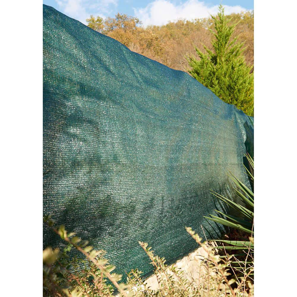 Green privacy screen 500x100 cm