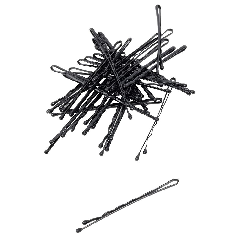 Black metal guiche clamp L6cm x30