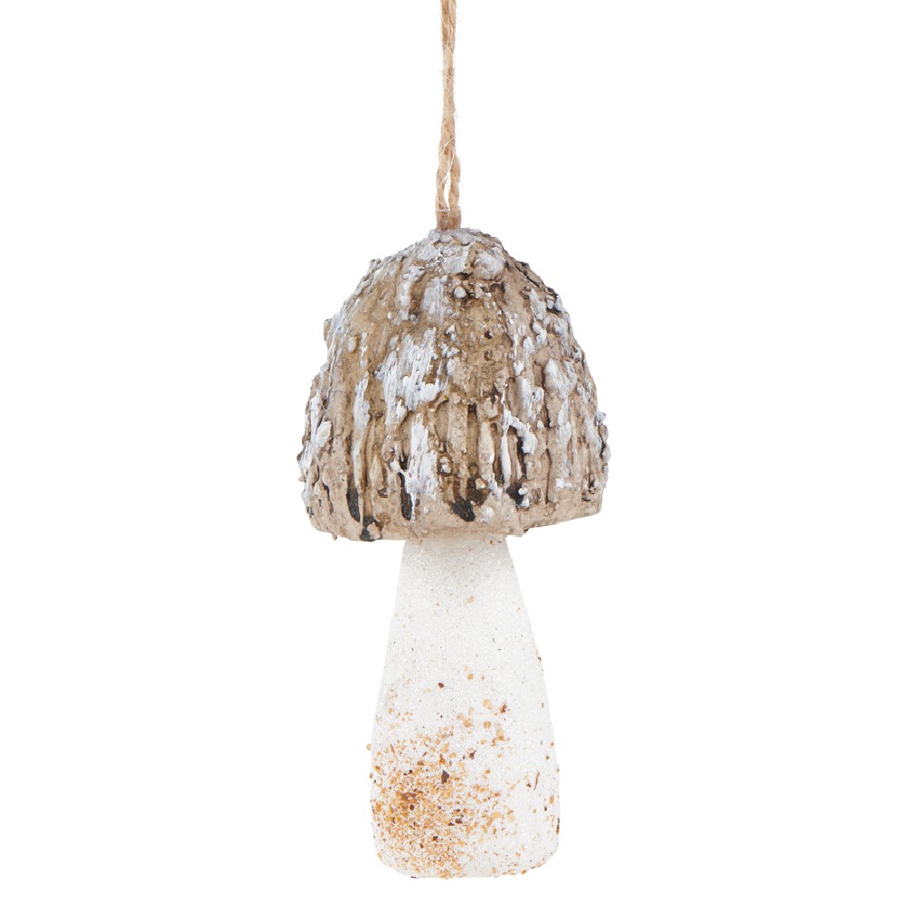 Raw Christmas mushroom to hang
