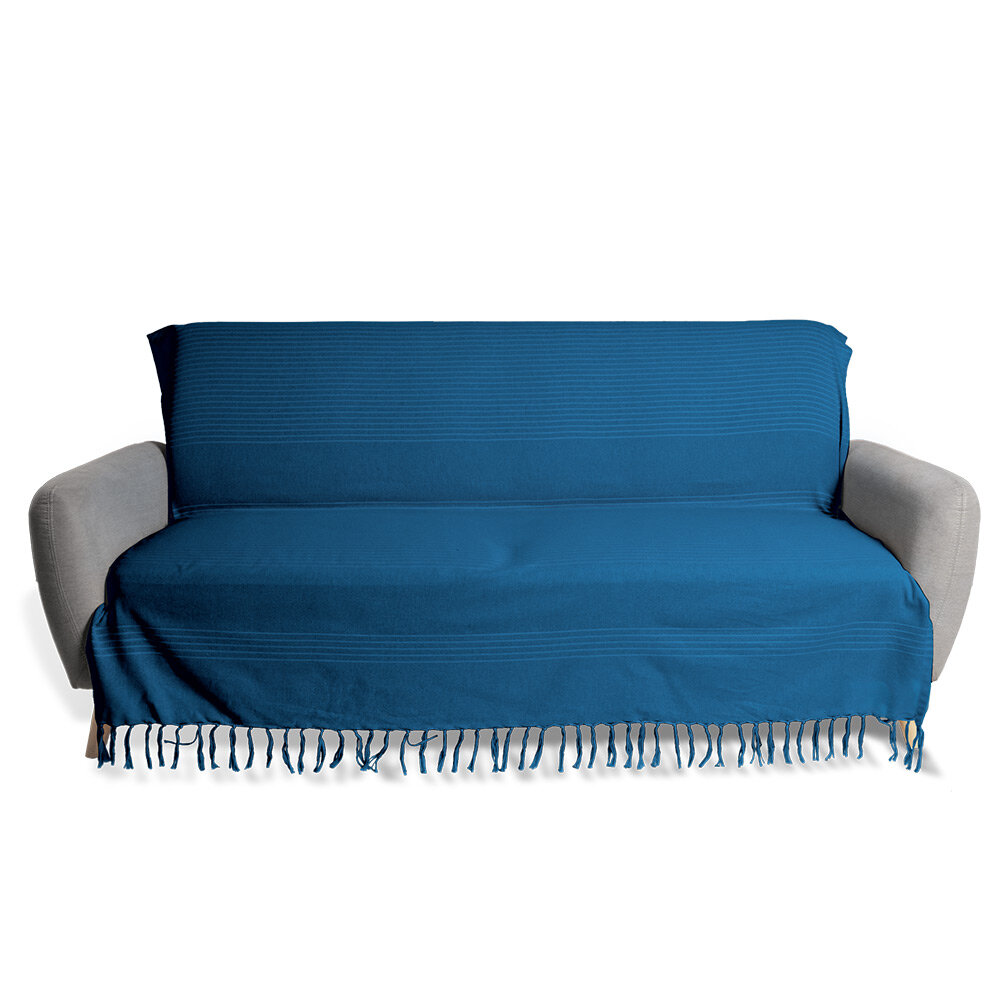 HIDHJE DIVANE PAMBUK 250X170 + FRING BL