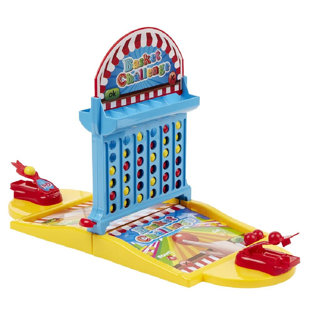 Basketball Challenge Marble Throwing Game