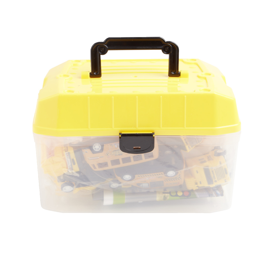 Car with carpet in suitcase - 3 models