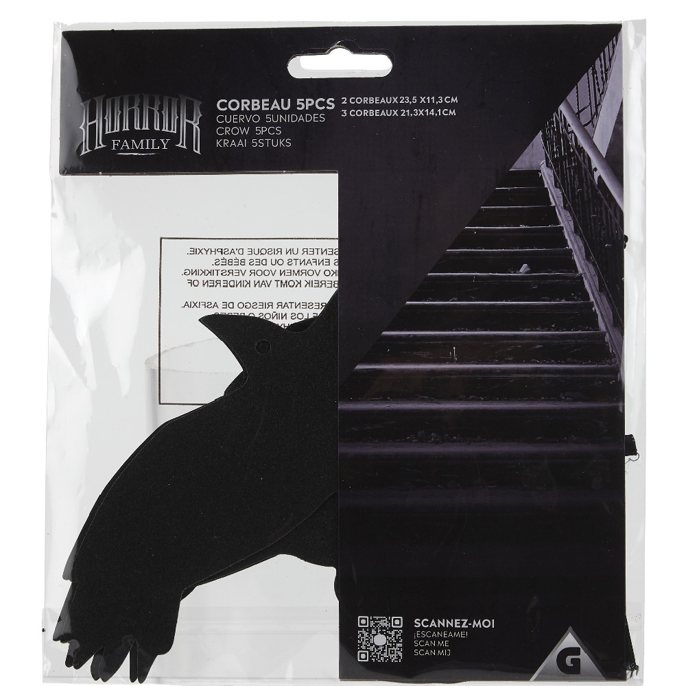 Halloween window decoration gel sticker