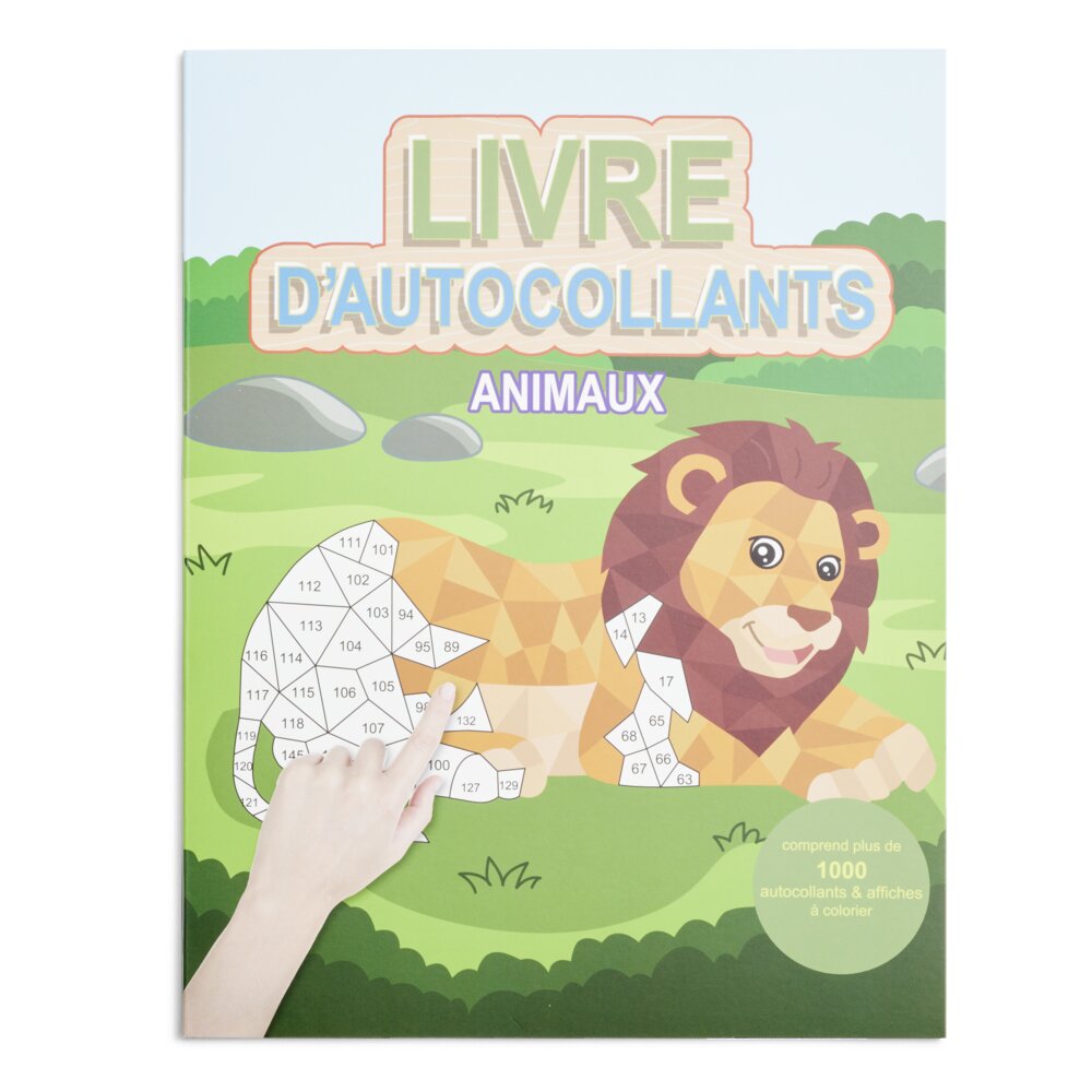 LIBER PER NGJYROSJE ME STIKERA 12 FAQE