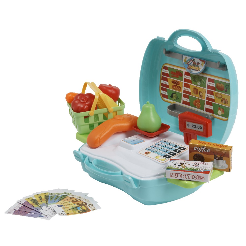 23-piece Grocer Merchant Playset