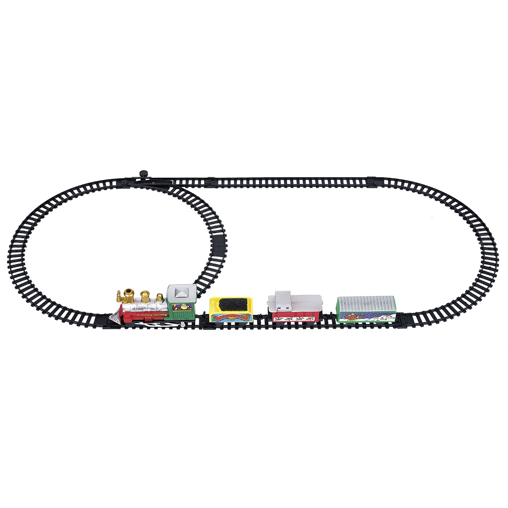 4-car electric Christmas train