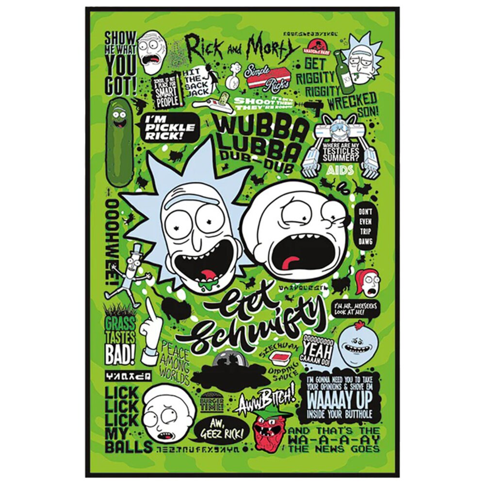 POSTER PICK ET MORTY