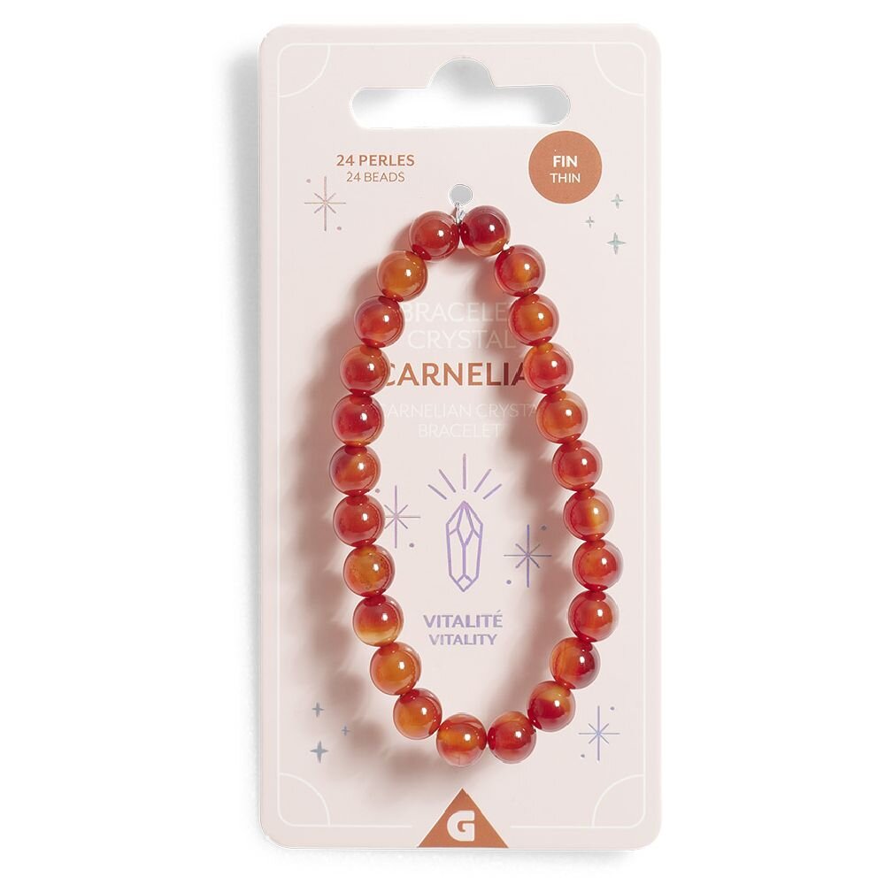 BYZYLYK NE FORME TE PERLAVE TE KUQE LARGE | 620599