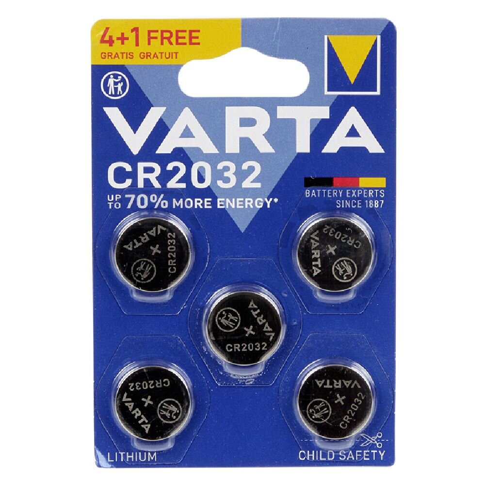 BATERI R2032 ENERGIZER X4 + 1 FALAS