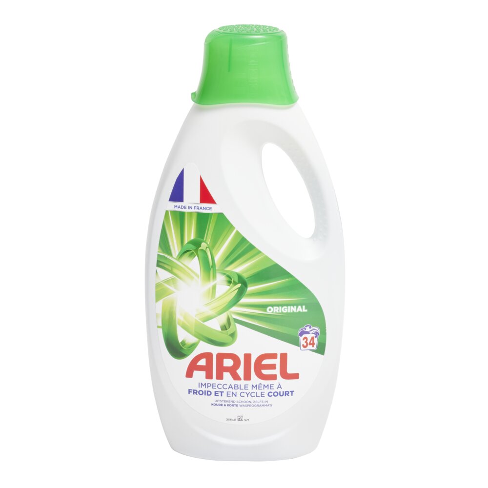 DETERGJENT PER RROBA 34 LARJE  1.53L ARIEL