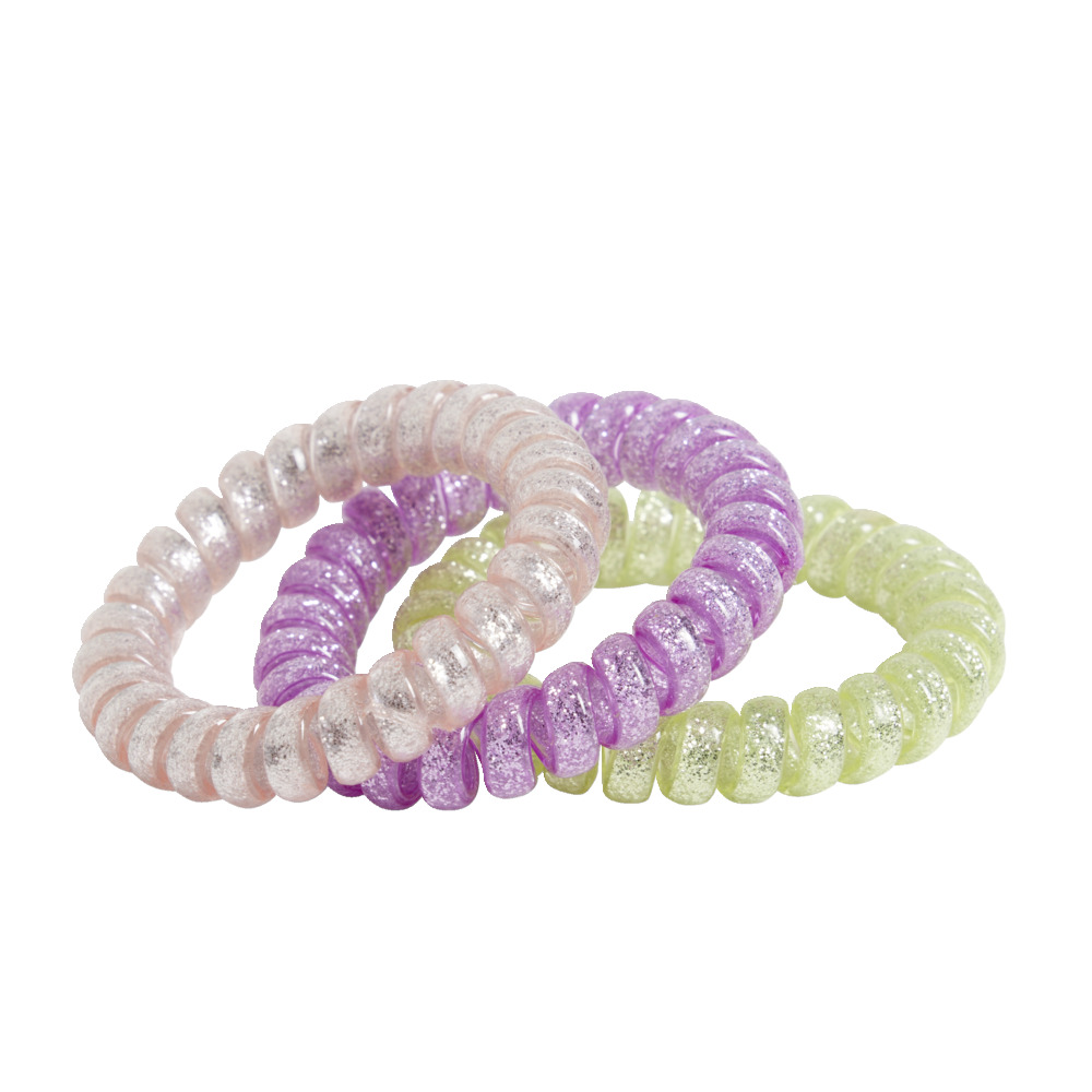 Children's spiral scrunchie 3 models x3
