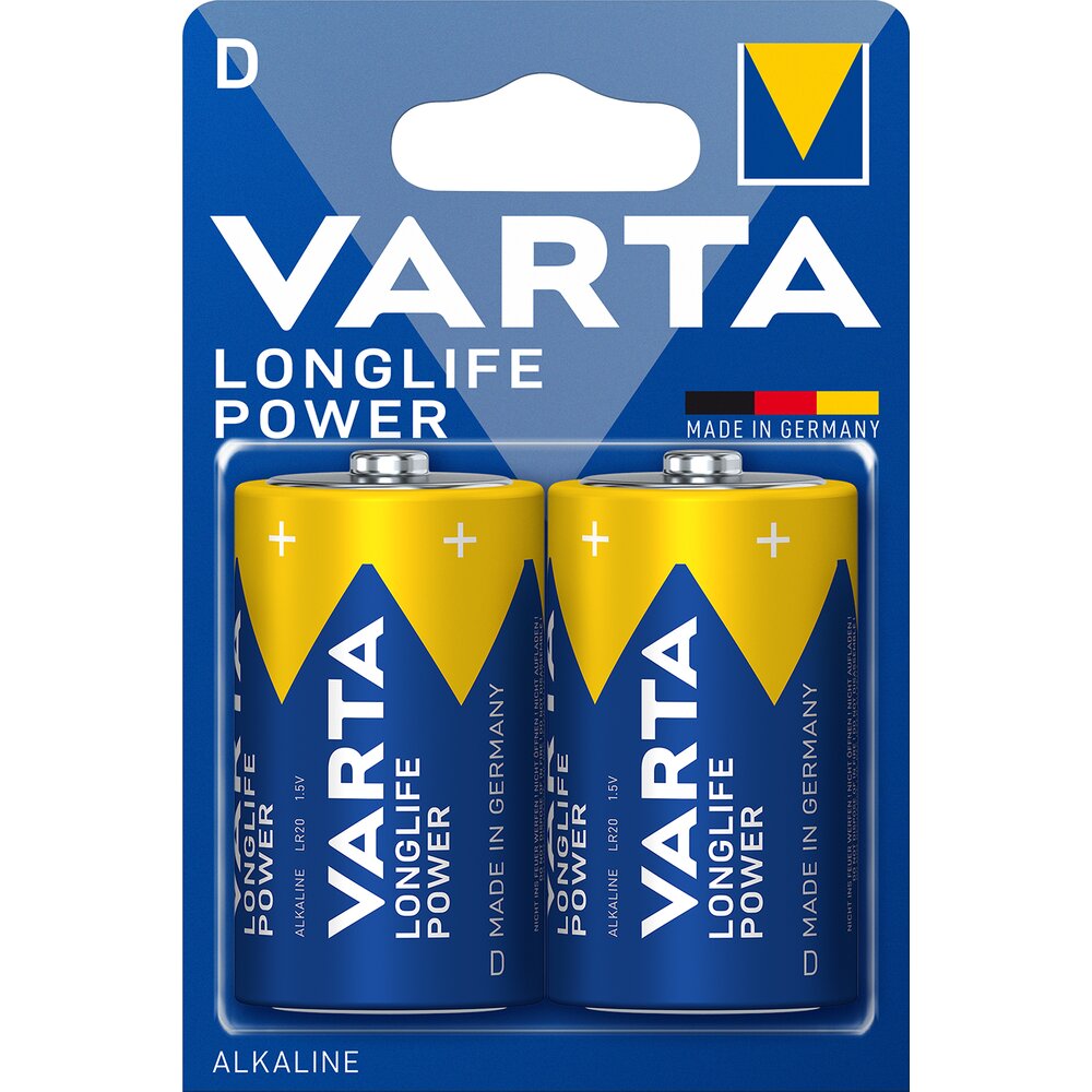 BATERI VARTA LONGLIFE D X2