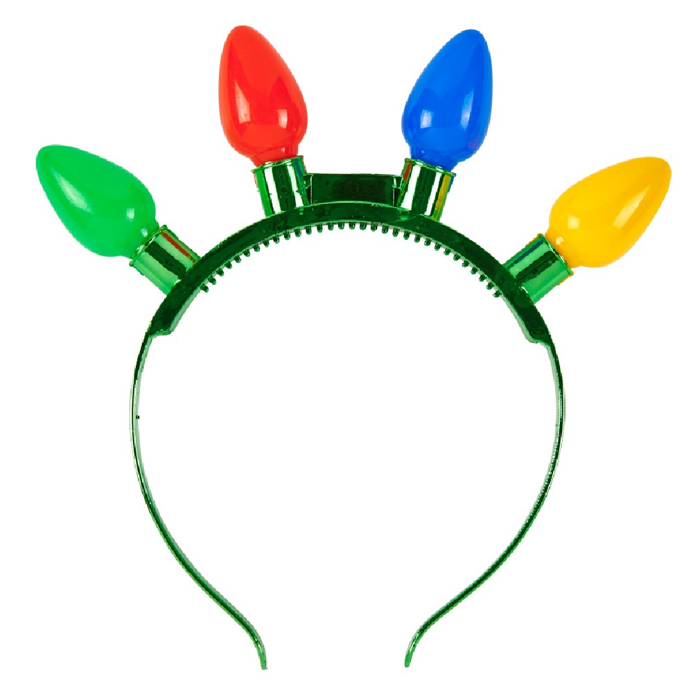 4 LED light-up Christmas headband
