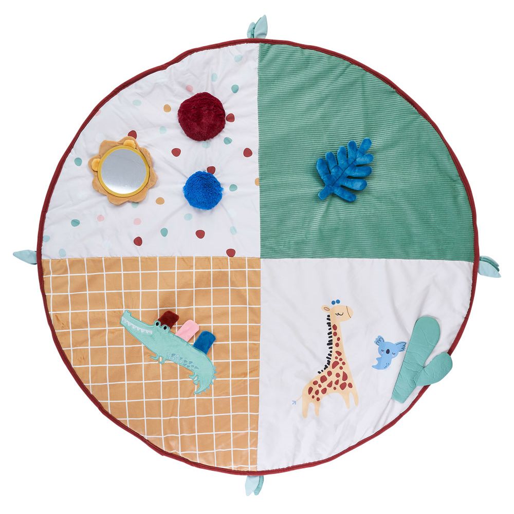 Activity mat with rustling paper Ø100cm