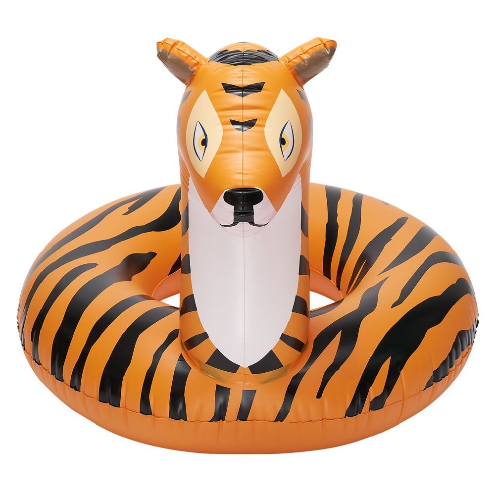 Funky orange and black tiger buoy Ø140xH95cm