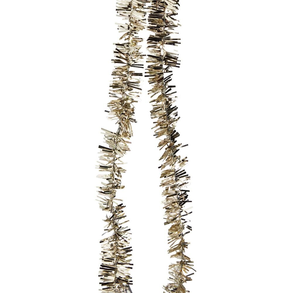 5m gold glitter garland