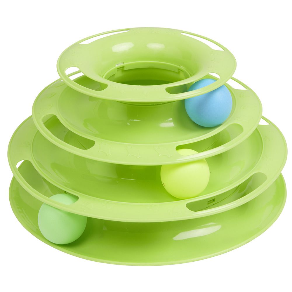 Ball Circuit Cat Toy