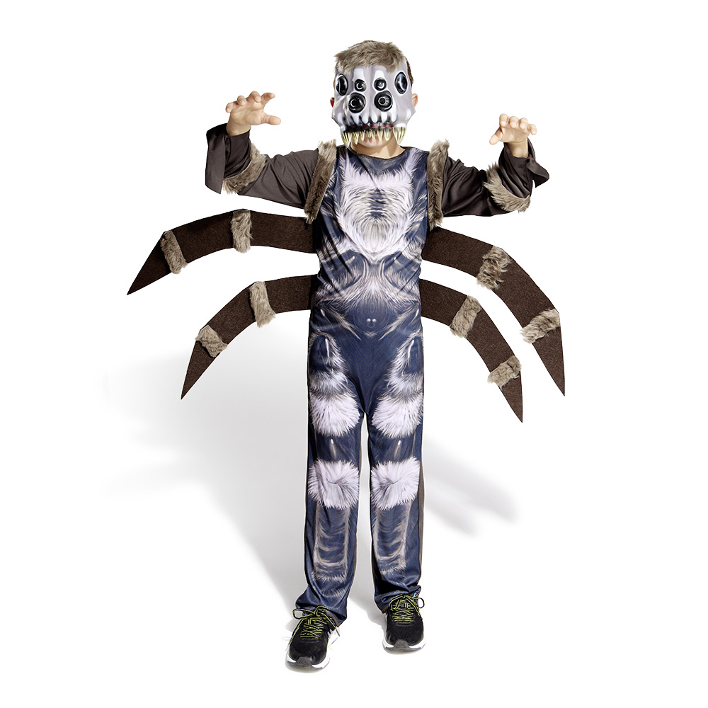 Children's Halloween spider costume, 4/6 years old