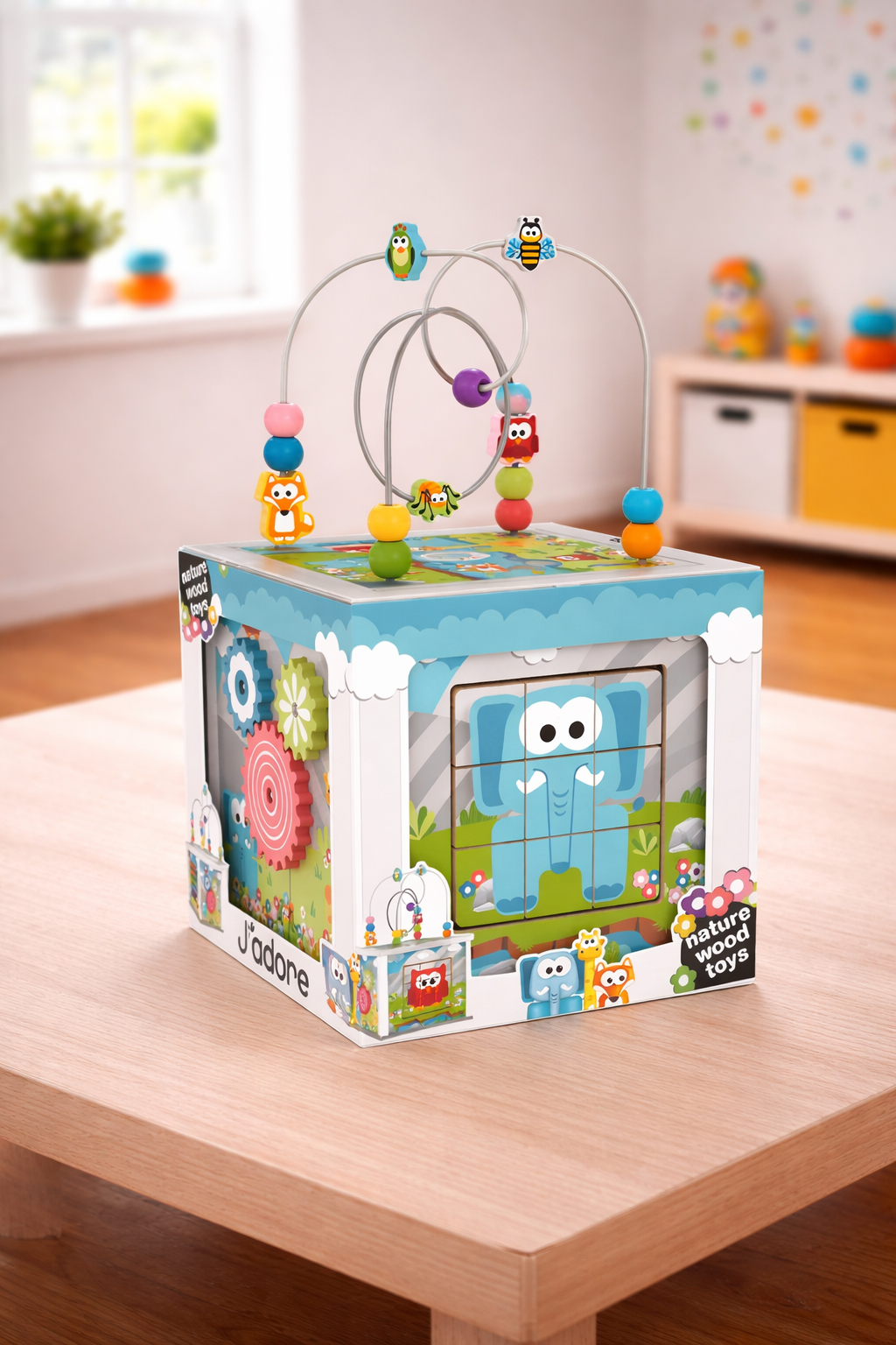 Lodër edukative nga druri