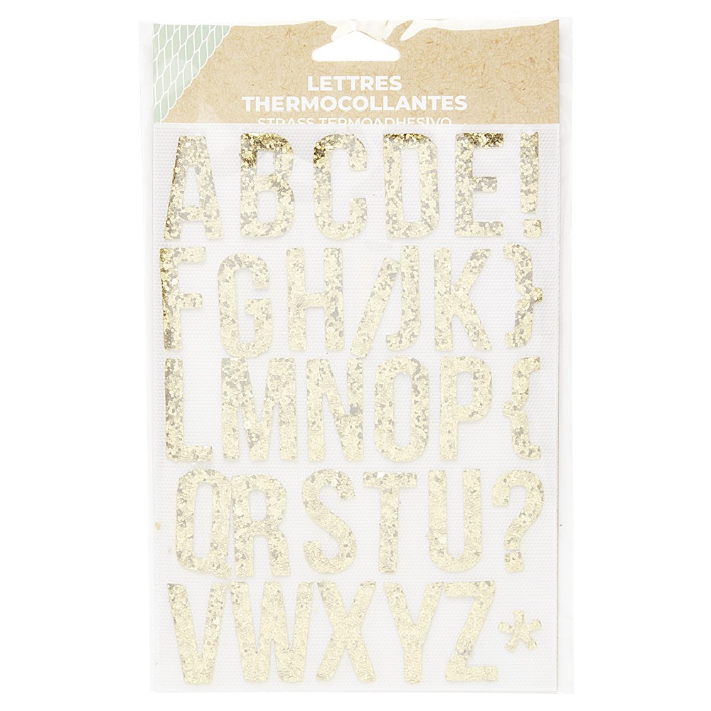 ALFABET TERMO GOLD TXT 20X15