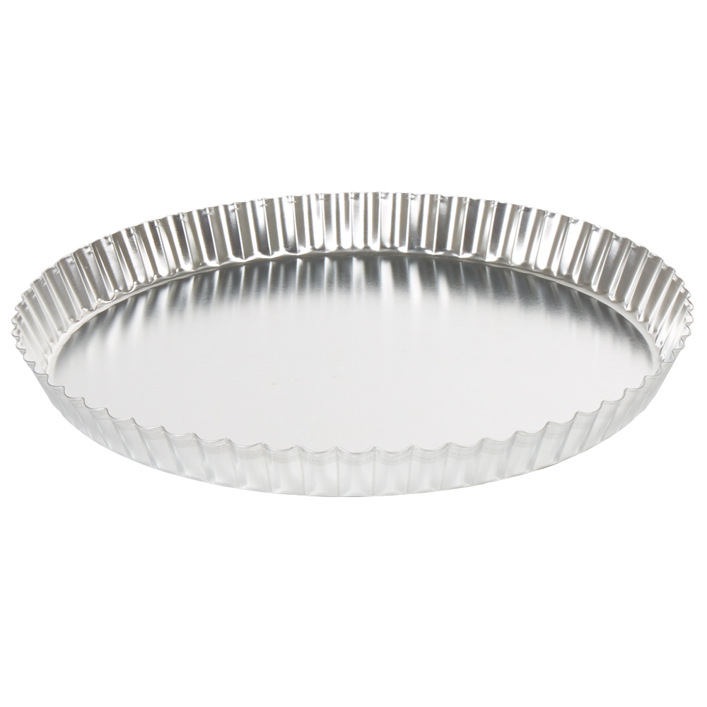 Gray pie dish