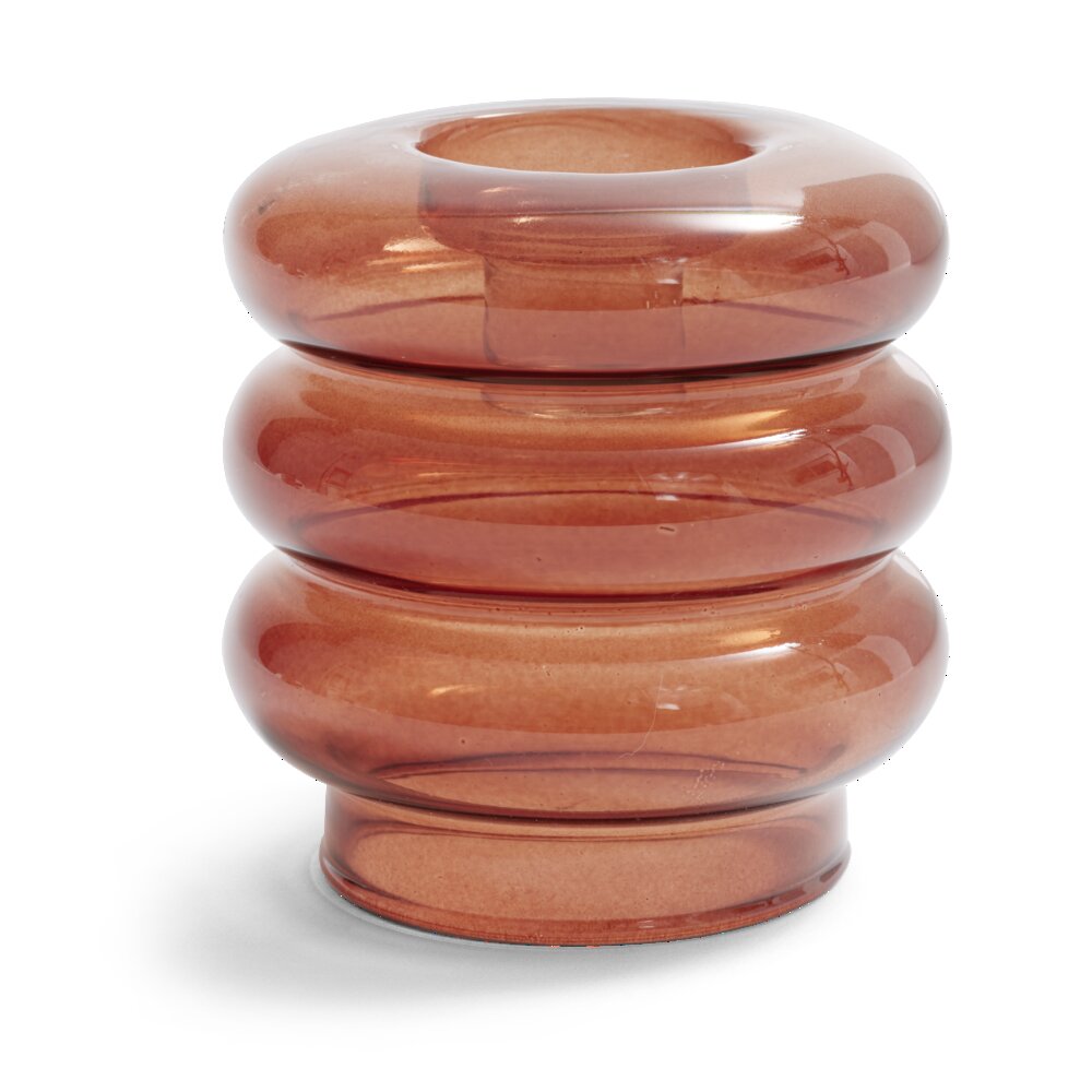 MBAJTESE E KUQE PER QIRI Ø9xH8.5cm NGA QELQI